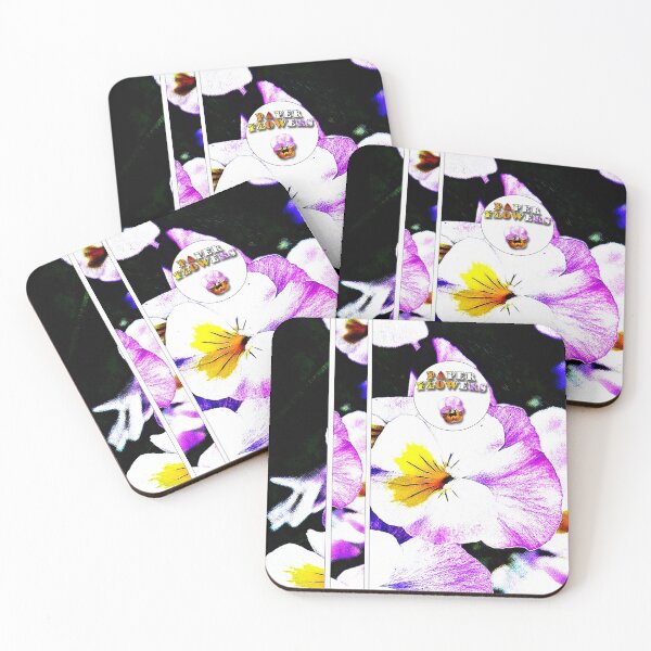 Item preview,  Flower Collection - Vertical Flower Stripes 04 designed and sold by GrafiKrama.