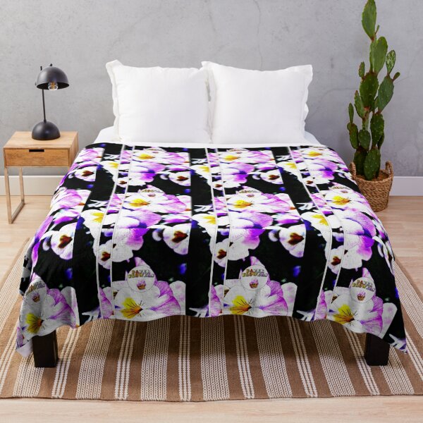 Item preview,  Flower Collection - Vertical Flower Stripes 04 designed and sold by GrafiKrama.