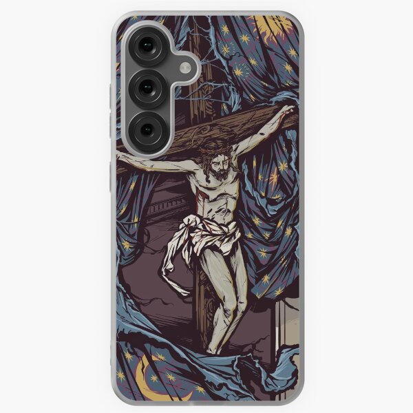 Item preview, Tearing of the Temple Veil Phone Case designed and sold by BaritusCatholic.