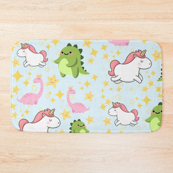Item preview, Dinosaur and Unicorn Pattern designed and sold by SunnyAlloy.