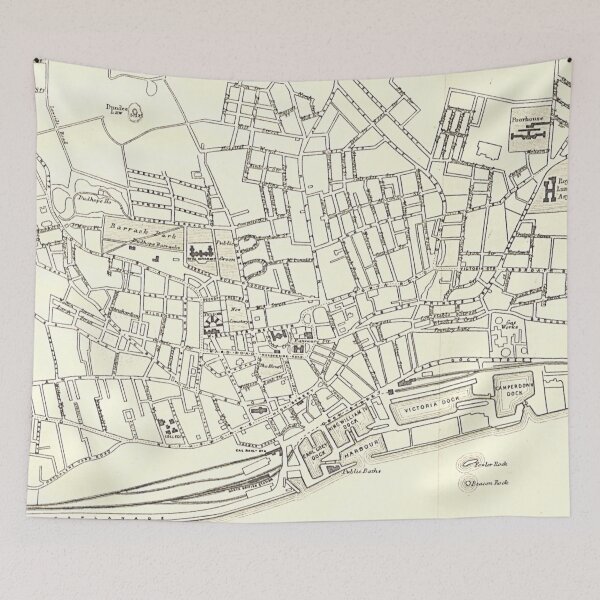 Item preview, Vintage Map of Dundee, Scotland 1888 designed and sold by yourscotland.