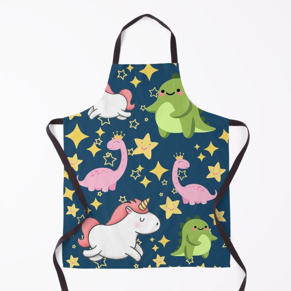 Item preview, Darker Dinosaur and Unicorn Pattern designed and sold by SunnyAlloy.