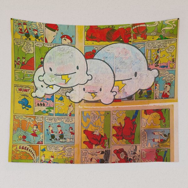 Item preview, Happy 'Lil Thunder Clouds designed and sold by BVonMiltenberg.