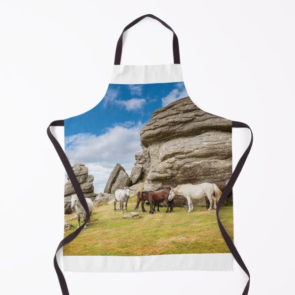 Item preview, Herd of Dartmoor Ponies designed and sold by Delphimages Art.