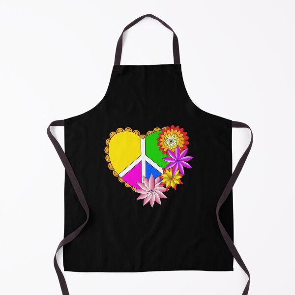 Item preview, Hippie loveheart designed and sold by bhaktishendkar.