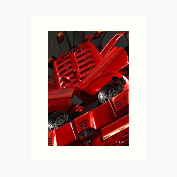 PETROLTRIBES F1 Art Print