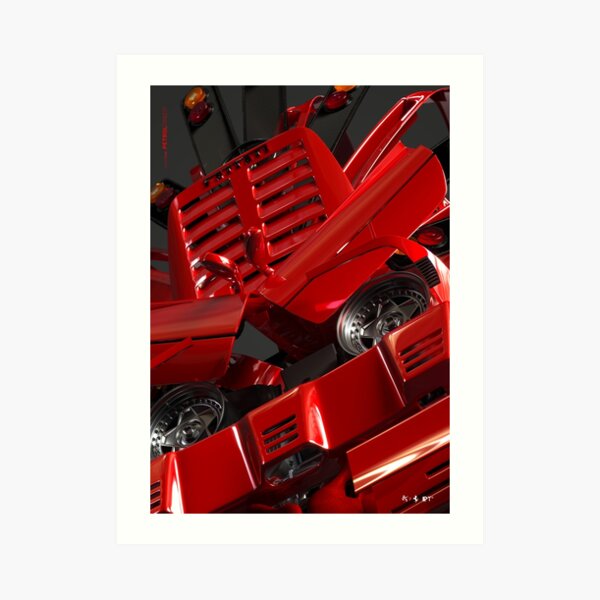 PETROLTRIBES F1 Art Print