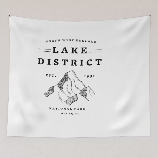 Item preview, Lake District - National Park - North West England - Cumbria - Mountain fells designed and sold by WildBerryArt.