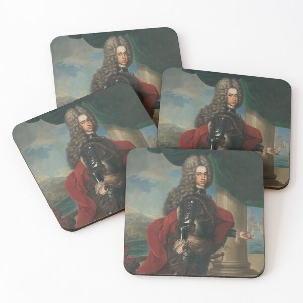 Item preview, The French King in powdered wig and Armour designed and sold by Vintage Designs +.