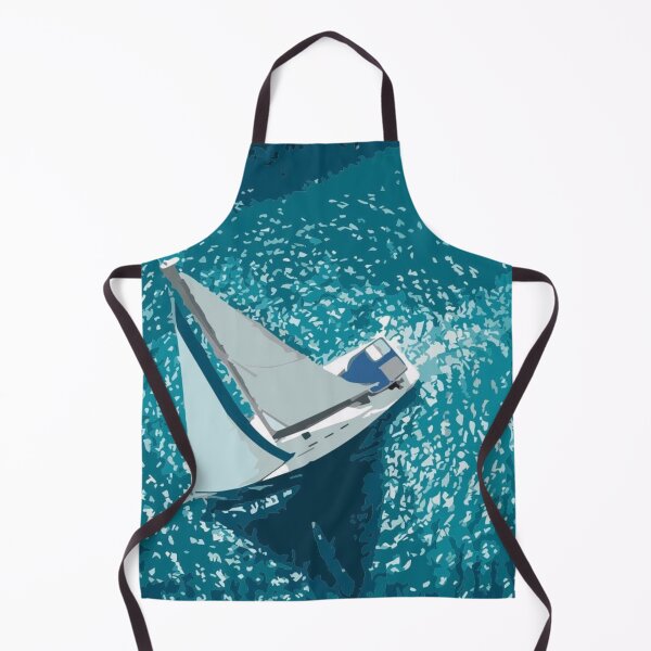 Item preview, A sailboat at sea designed and sold by Karine Dupras.