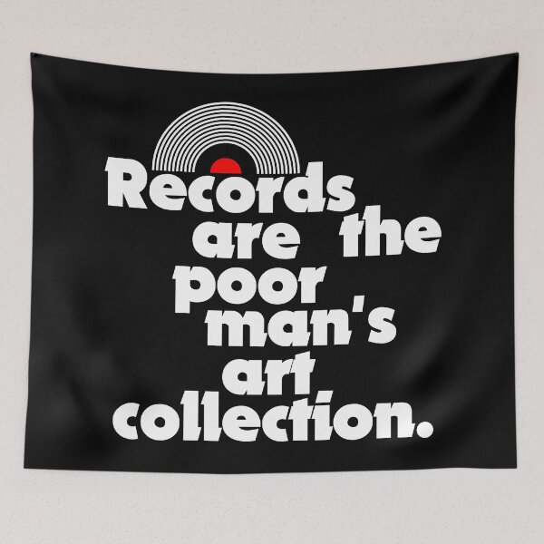 Item preview, Records are the Poor Man's Art Collection designed and sold by acquiesce13.