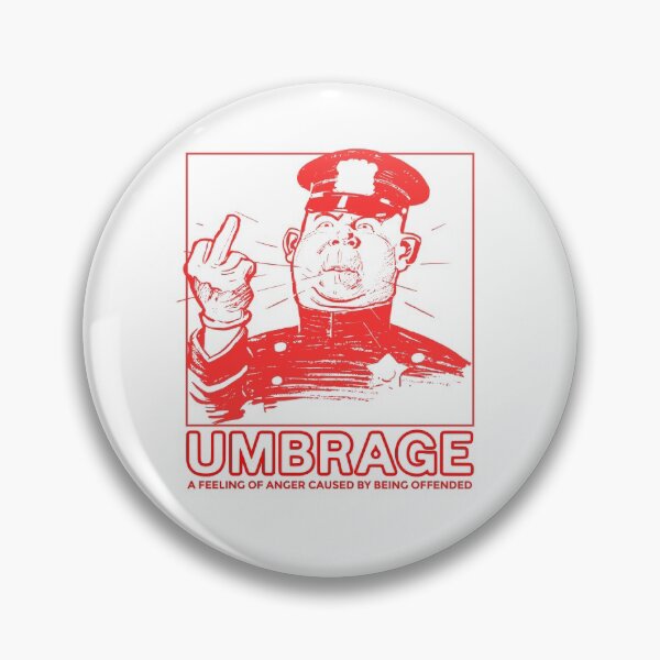 Item preview, Umbrage a feeling of anger caused by being offended designed and sold by by-ariel24.