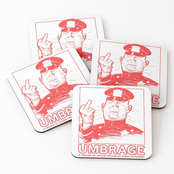 Item preview, Umbrage a feeling of anger caused by being offended designed and sold by by-ariel24.