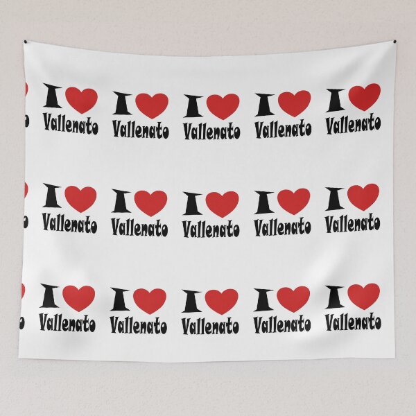 Item preview, I Love Vallenato designed and sold by Narangez.
