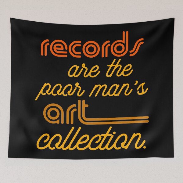 Item preview, Records are the Poor Mans Art Collection designed and sold by acquiesce13.