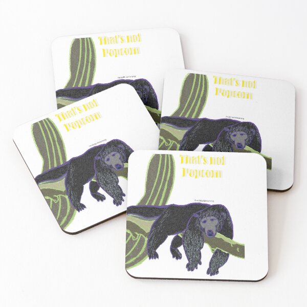 Item preview, Binturong not Popcorn designed and sold by NatureDesigned.