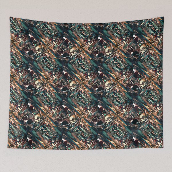 Item preview, Melting Copper Abstract  designed and sold by Phil Perkins.