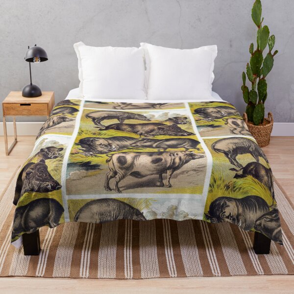 Item preview, Varieties of Wild Boar vintage illustration designed and sold by Vintage Designs +.