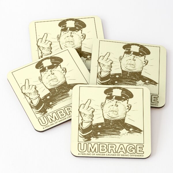 Item preview,  Umbrage a feeling of anger caused by being offended designed and sold by by-ariel24.