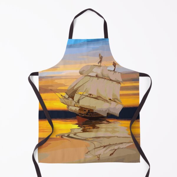 Item preview, The galleon sails at sunset designed and sold by Karine Dupras.