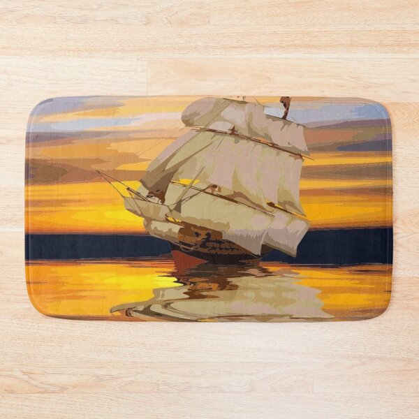 Item preview, The galleon sails at sunset designed and sold by Karine Dupras.