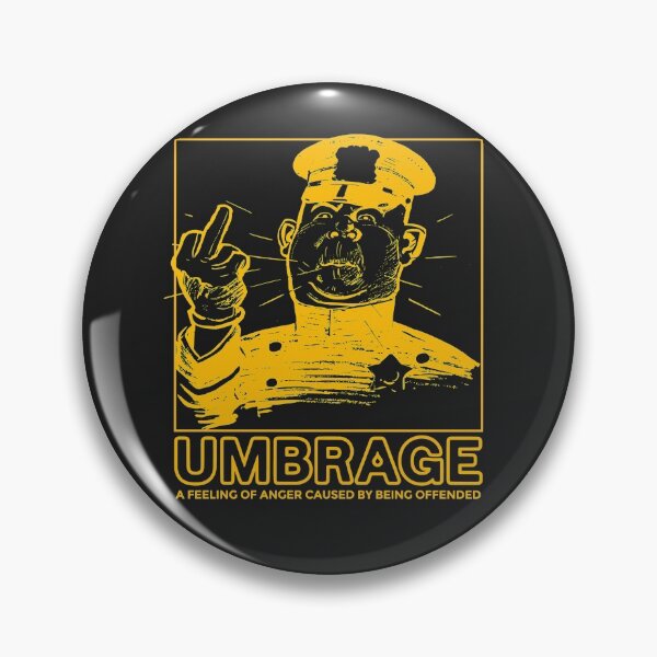Item preview, Umbrage a feeling of anger caused by being offended designed and sold by by-ariel24.