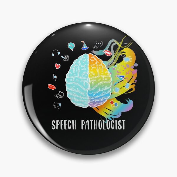Item preview, Brain of Speech Language Pathologist Speechie  designed and sold by sweetheartistic.