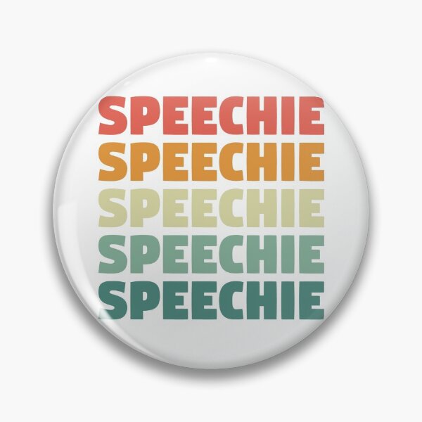 Artikelvorschau, Speechie Speech Language Pathologist Speechie Retro entworfen und verkauft von sweetheartistic.