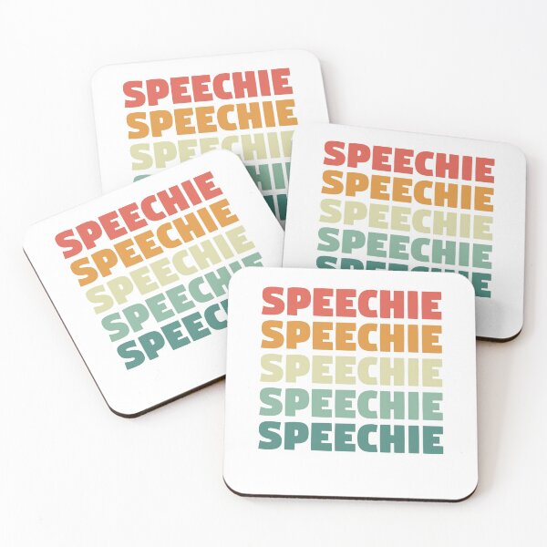 Item preview, Speechie Speech Language Pathologist Speechie Retro designed and sold by sweetheartistic.