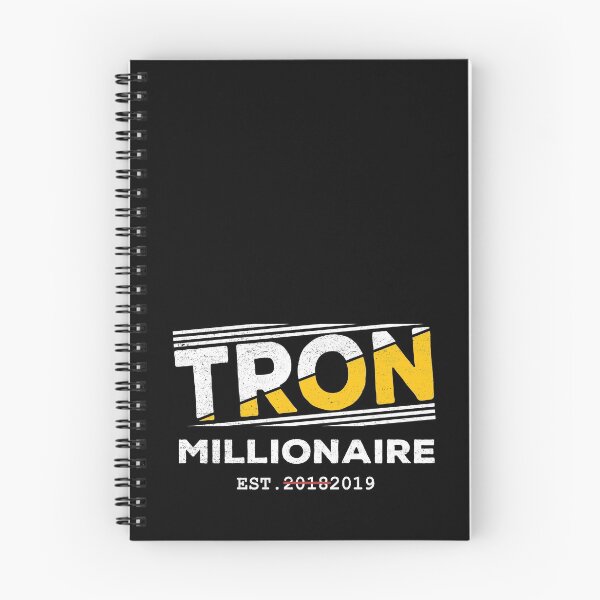 Item preview, Tron Millionaire Est 2019, crypto Blockchain shirt designed and sold by 88TShirt By i-Pap.