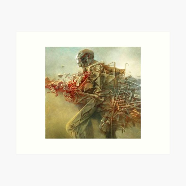 BEKSINSKI Art Print