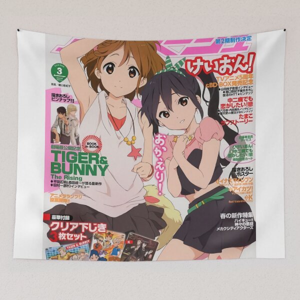 Item preview, Yui Hirasawa Azusa Nakano Magazine Poster - K-ON!! designed and sold by Eyes-Up.
