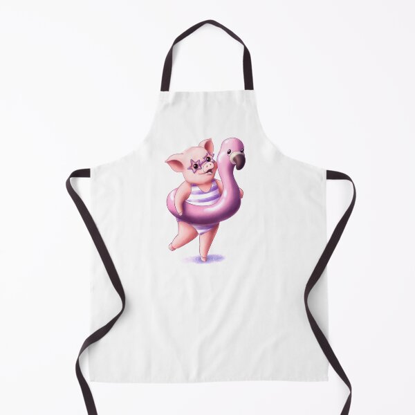 Item preview, Pig with flamingo designed and sold by tigerda.