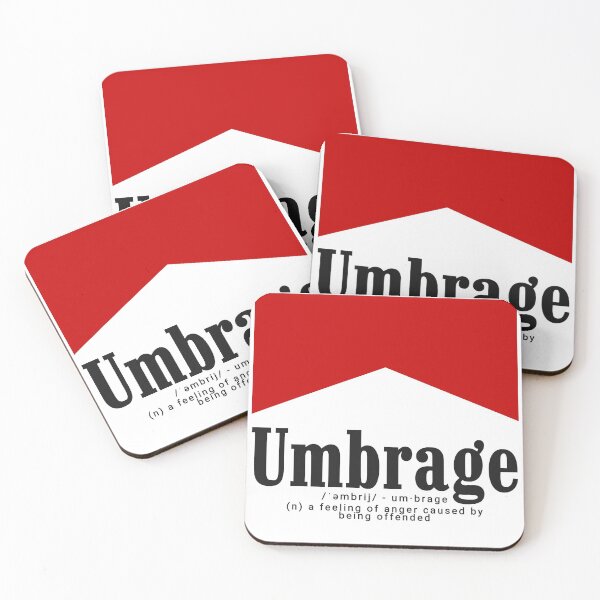 Item preview, Umbrage a feeling of anger caused by being offended designed and sold by by-ariel24.