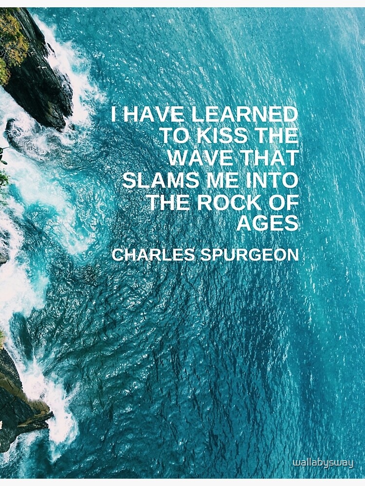 Waves by Charles Spurgeon by wallabysway
