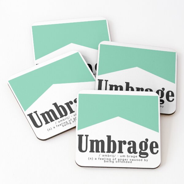 Item preview,  Umbrage a feeling of anger caused by being offended designed and sold by by-ariel24.