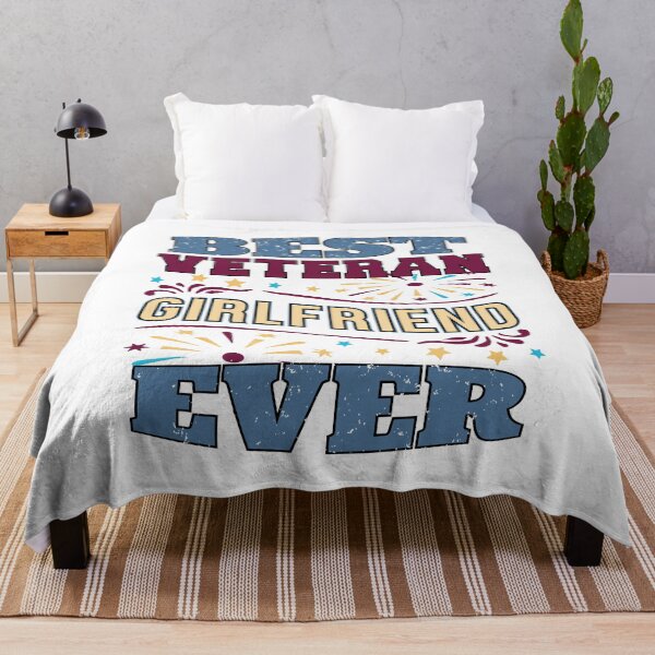 Item preview, Best Veteran Girlfriend Ever - navy army marine quotes designed and sold by DebbisPalette.