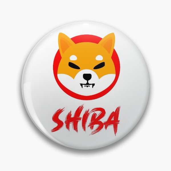 Item preview, Shiba Inu Token Crypto Coin In Japanese Brush designed and sold by ecdato.