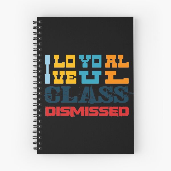 Item preview, I Love You All Class Dismissed (Colorful Typography) designed and sold by superdumb70.