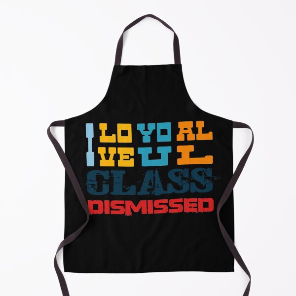 Item preview, I Love You All Class Dismissed (Colorful Typography) designed and sold by superdumb70.