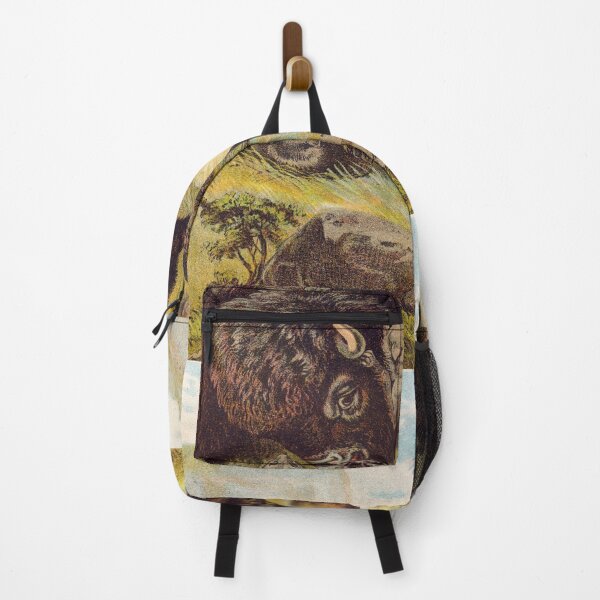 Item preview, Buffalo vintage illustration designed and sold by Vintage Designs +.