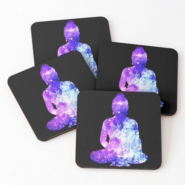 Item preview, Buddha galaxy art - meditating Gautama designed and sold by trendistic.