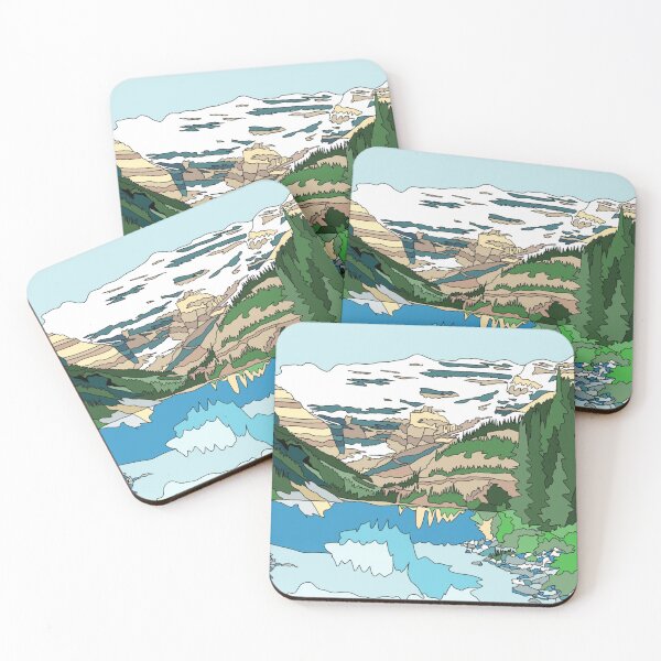 Item preview, Lake Louise, near Banff, Canadian Rockies - digital art designed and sold by Jenny Cathcart.