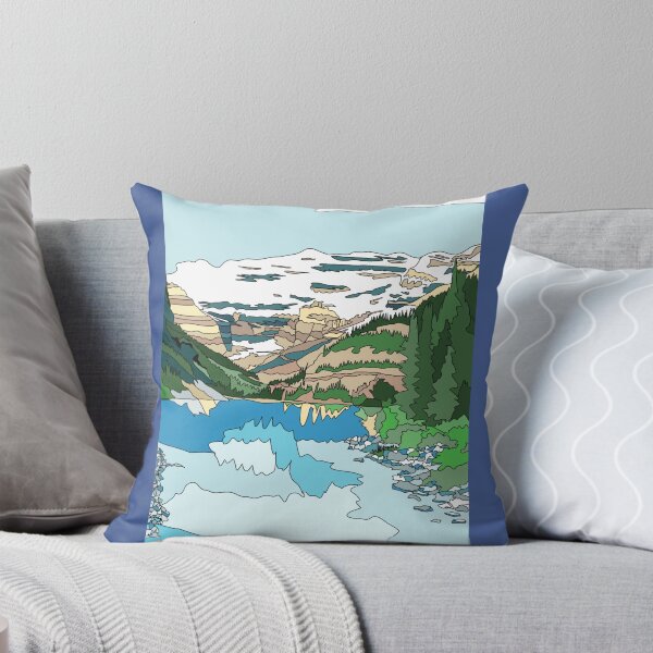 Item preview, Lake Louise, near Banff, Canadian Rockies - digital art designed and sold by Jenny Cathcart.