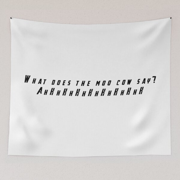 Item preview, What Does The Moo Cow Say designed and sold by beckahbrooks.