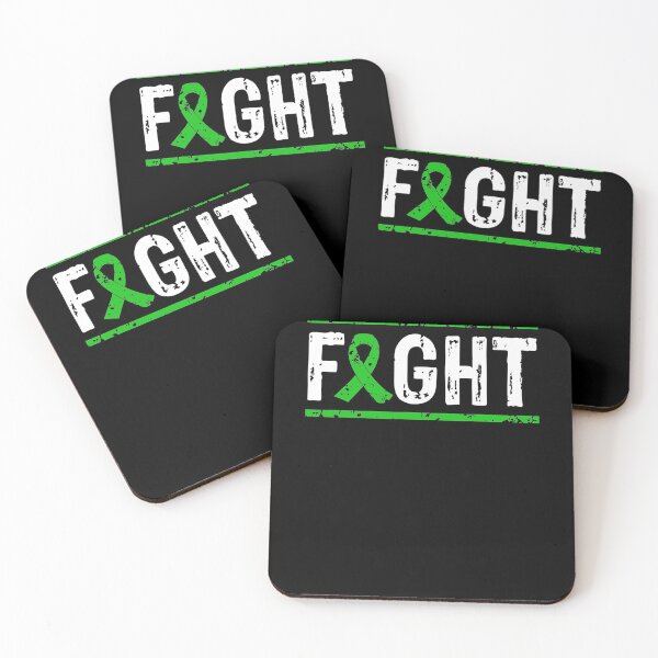 Item preview, Adrenal Cancer Awareness Fight Cancer Green Ribbon designed and sold by JeannetteFlower.