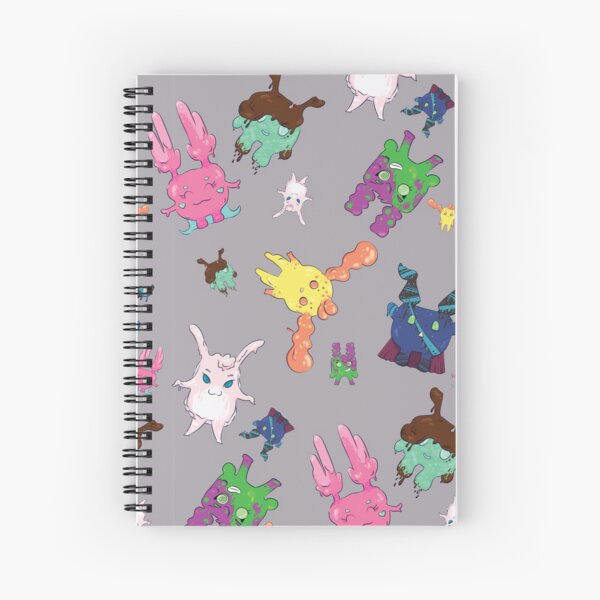 Ilo Jelly Monster Pattern Spiral Notebook