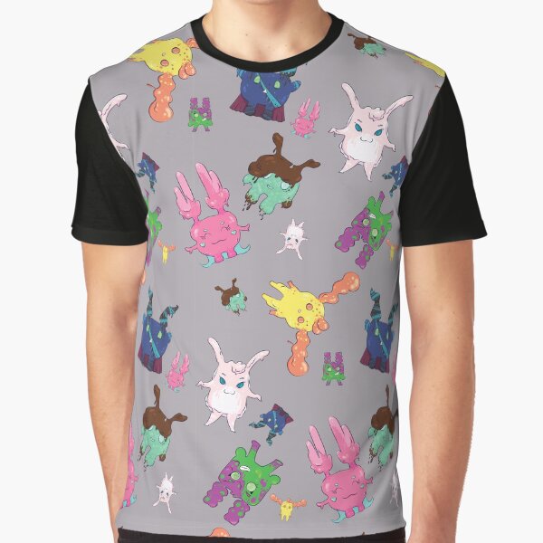 Ilo Jelly Monster Pattern Graphic T-Shirt