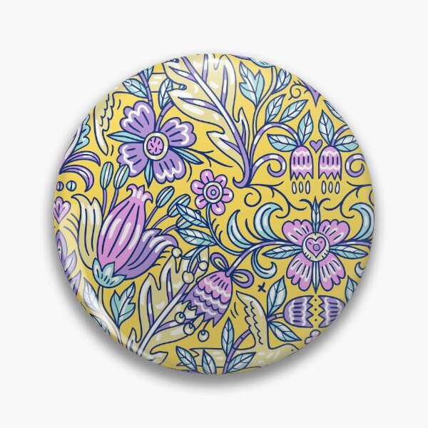 Item preview, Colourful Floral Pattern designed and sold by hewn505.