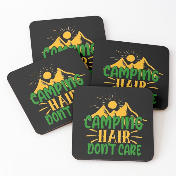 Item preview, Camping Hair Don't Care designed and sold by SasKloset.